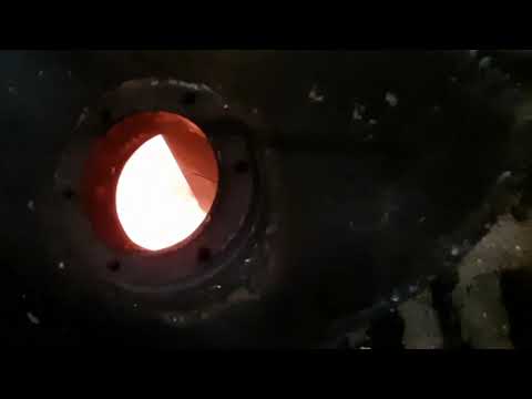 Видео: Установка вентилятора наддува в печь на отработке Ч3