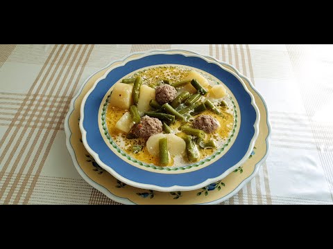 Видео: Супчик летний !Фасоль !Фрикадельки!Картошка!