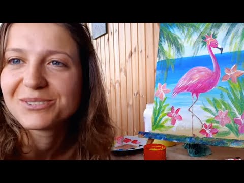 Видео: ФЛАМИНГО |Для детей и даже взрослых🎨