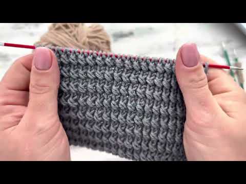 Видео: Фактурный узор для вязания кардиганов, жилетов, джемперов.