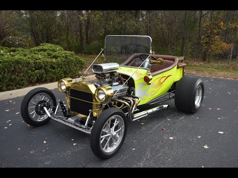Видео: Тест-драйв Ford T Bucket 1923 года с двигателем V8 350 л.с.
