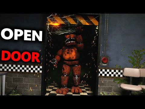 Видео: Фредди может ОТКРЫВАТЬ ДВЕРИ в этой игре FNAF