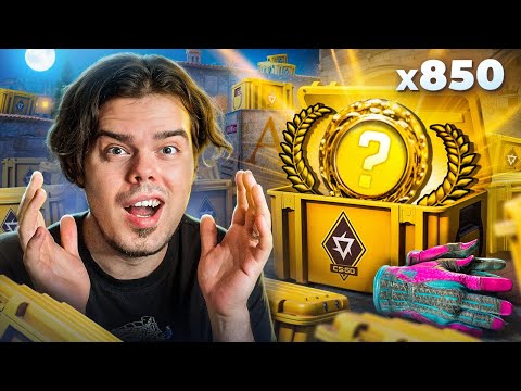 Видео: КАК Я ОТКРЫЛ 850 REVOLUTION КЕЙСОВ В CS2 (охота на перчатки)