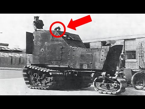 Видео: Забытый предок танка: трёхгусеничная машина которую испытывал сам Черчилль!