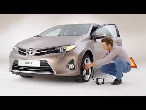 Видео: Штатный компрессор с герметиком для шин Тойота Toyota