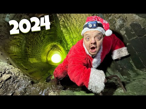 Видео: НОВЫЙ ГОД под ЗЕМЛЕЙ ! ВСТРЕЧАЕМ 2024
