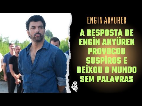 Видео: Ответ Энгина Акюрека вызвал вздохи и лишил мир дара речи
