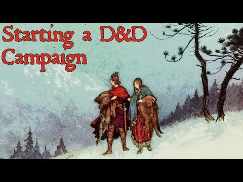 Видео: начало кампании D&D