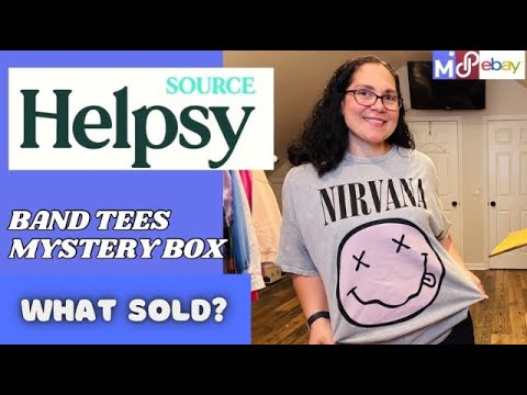 Видео: ЧТО ПРОДАНО? Футболки Helpsy Source Band, таинственная коробка — перепродажа с выгодой на eBay и ...