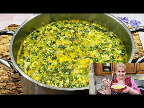 Видео: Щавелевый Суп! Зелёный Борщ...из щавлем  Вкусный обед