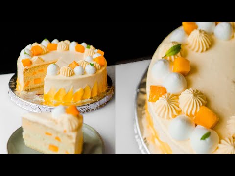 Видео: Как приготовить торт-мусс из манго