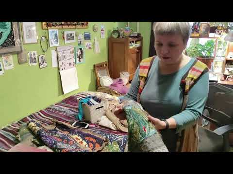 Видео: Тряпичная живопись Ирины Синичкиной