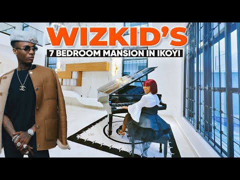 Видео: Внутри многомиллионного особняка Wizkid с семью спальнями в Икойи, Лагос