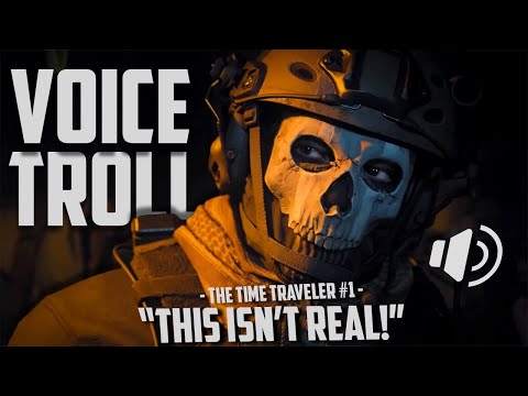 Видео: ГОЛОСОВОЙ ТРОЛЛИНГ В ЛОББИ MW3 | Путешественник во времени #1