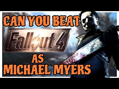Видео: Сможете ли вы пройти Fallout 4 за Майкла Майерса (спецвыпуск ко Хэллоуину)