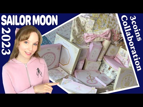 Видео: Sailor Moon & 3-coins collaboration 2023 // Распаковка товаров из японского Fix Price по Sailor Moon