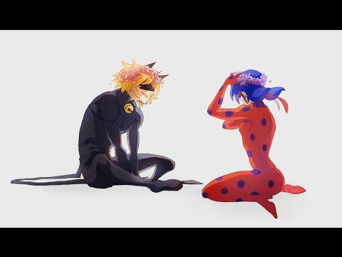 Видео: ЛедиБаг и Супер-Кот -- Меня манили ее губы