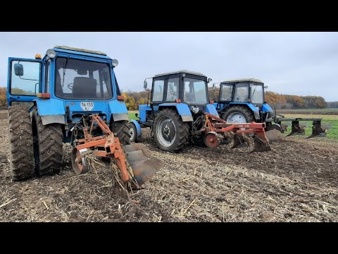 Видео: Пахота ПЛН - 3-35 не хуже чем Lemken. (Часть 2)МТЗ-892, МТЗ-80 Турбо, МТЗ-80, Сезон 2020