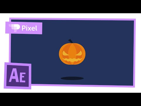 Видео: Анимируем иллюстрацию на хэллоуин After Effects | уроки для новичков