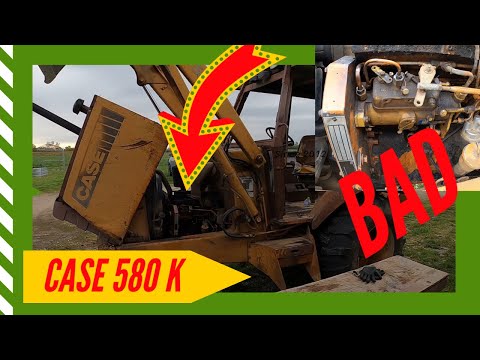 Видео: Case 580 K - Как снять и установить ТНВД - (2020)