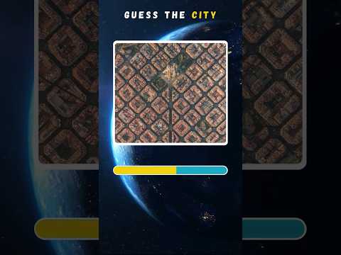 Видео: Знаете ли вы эти города с высоты птичьего полёта? #город #виды #спутник #небо