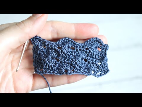 Видео: УЗОР ДЛЯ ТОПА крючком