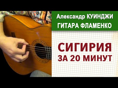 Видео: Испанская гитара фламенко | Сигирия за 20 минут (Не ДиДюЛя) | Seguiria Compas
