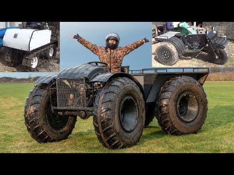 Видео: ЗИС-5, Шограш и БТС Фермер, обзор перед съемкой бюджетного вездехода