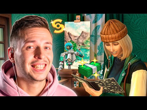 Видео: Я заставил сервобота работать за себя в Симс 4 | Sims 4 Not So Berry