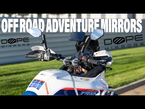 Видео: Зеркала Dope для Honda Transalp 750 🔥 Прочные, надежные и созданы для любителей приключений