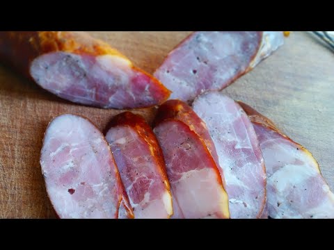 Видео: Балыковая колбаса в домашних условиях. Вкусная колбаса быстро и просто.