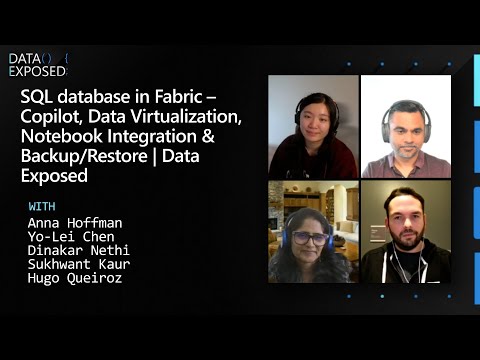 Видео: SQL в Fabric–Copilot, виртуализация данных, интеграция с ноутбуками и резервное копирование/восст...