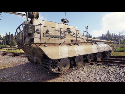 Видео: Jagdpanzer E 100 - Опасный охотник в кустах - World of Tanks