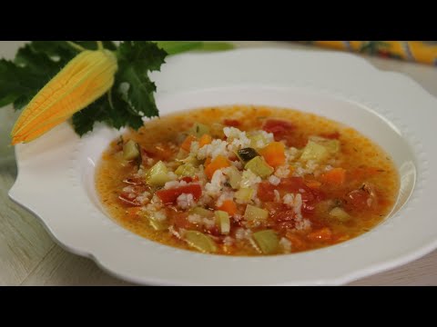 Видео: Суп из кабачков — веганский рецепт