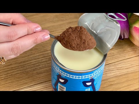 Видео: Всего 2 ингредиента! Торт за 1 минуту! Ты будешь делать это каждый день!