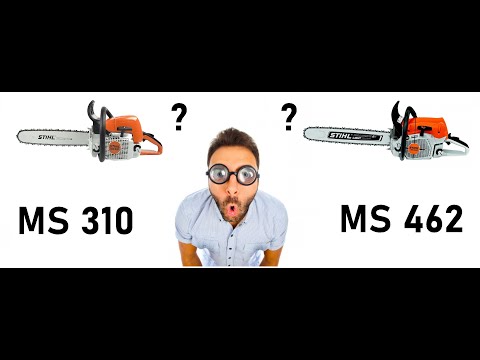 Видео: Бензопила STIHL MS 310 и STIHL MS 462 - какую выбрать?