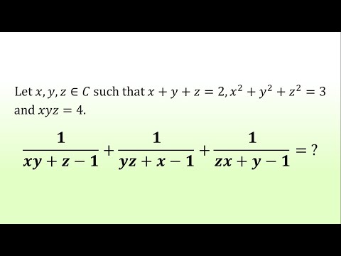 Видео: Потрясающая задача по алгебре на IMO | Сможете ли вы ее решить?