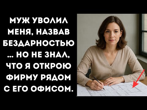 Видео: Муж уволил меня, назвав бездарностью… Но не знал, что я открою фирму рядом с его офисом.