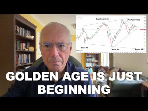 Видео: «Смертельный крест» в индексе Доу-Джонса по золоту указывает на ускорение финансовой перезагрузки.