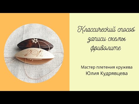Видео: Классический способ записи схемы фриволите и запись по методу Яна Ставаша