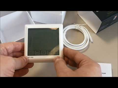 Видео: Терморегулятор Теплолюкс MCS 350 часть 1
