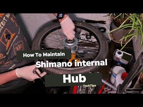 Видео: Обслуживание планетарной втулки Shimano Nexus 8