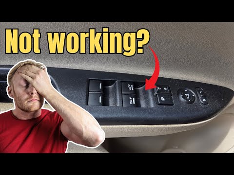 Видео: 🔧 Ремонт переключателя стеклоподъемника Honda Accord (замена контроллера)