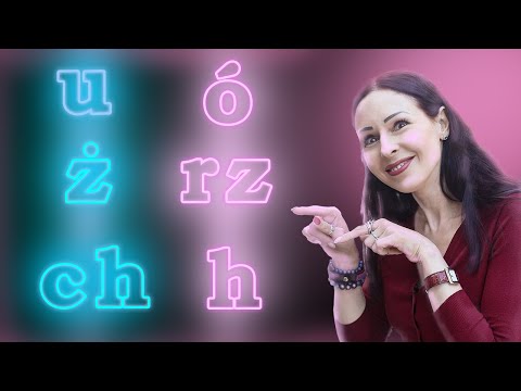 Видео: Де писати u, rz, ch, а де ó, ż, h? Як навчитися правильно писати польською?