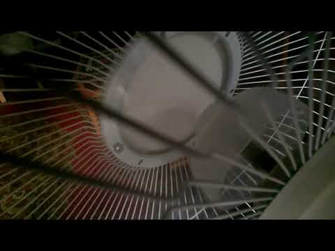 Видео: Звук лопастей вентилятора UP! SF 1615B, шум, ими издаваемый.