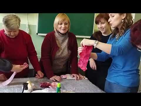 Видео: Мокрое валяние роза