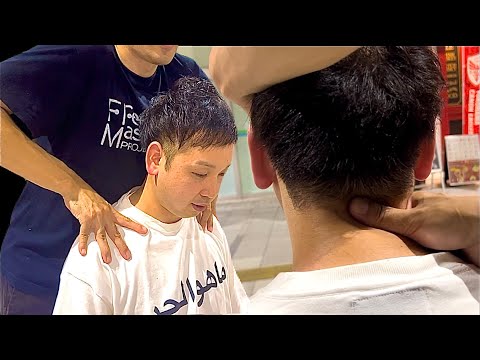 Видео: Мои плечи напряжены и напряжены! Лучший массаж с массажем плеч, массажем ног и массажем головы