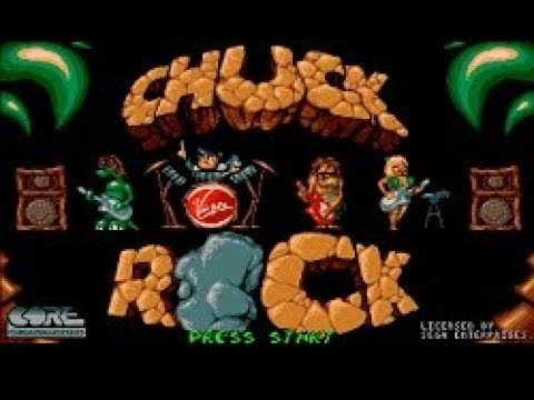 Видео: Полное прохождение (((SEGA))) Chuck Rock / Чак Рок