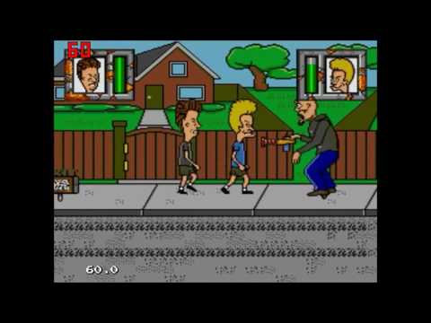 Видео: Видеопрохождение и обзор Beavis and Butt-Head(Бивиз и Батхед)Sega,Genesis