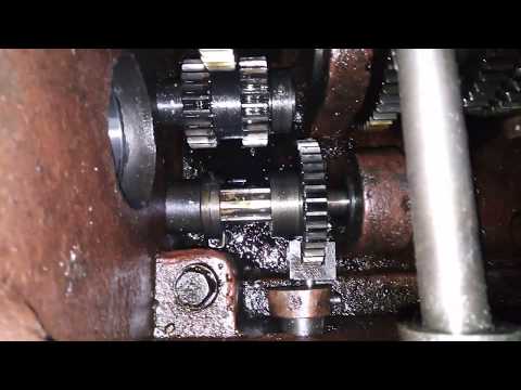 Видео: токарный 1615 хана шпинделю  :(